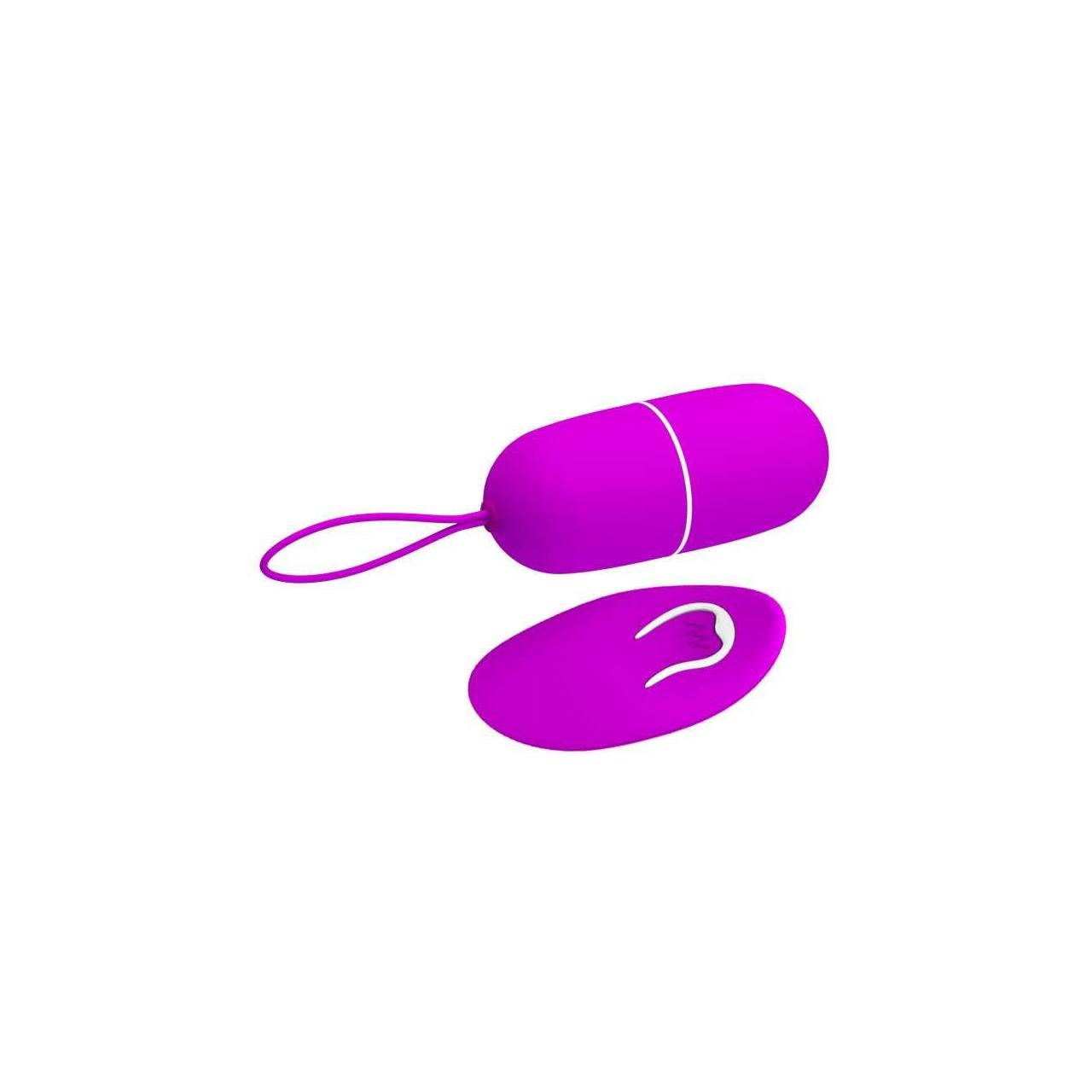 Stylowe jajeczko wibrujące sterowane pilotem- 12 trybów pracy