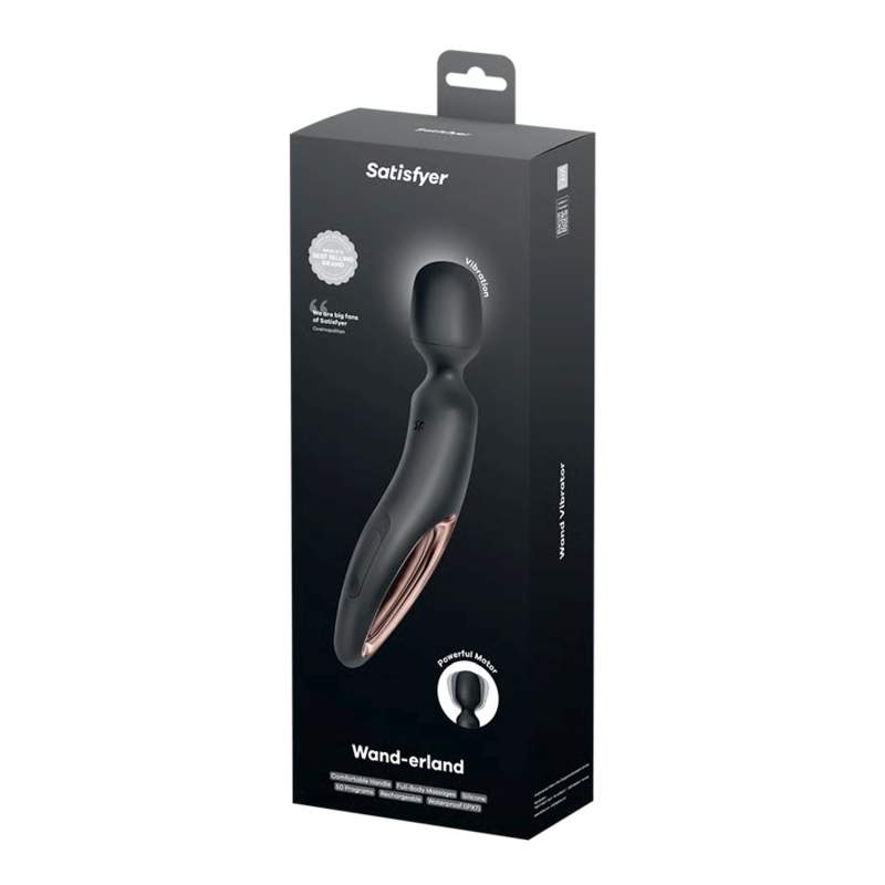 Elegancki masażer różdżka w rozmiarz XXL- 50 kombinacji wibracji