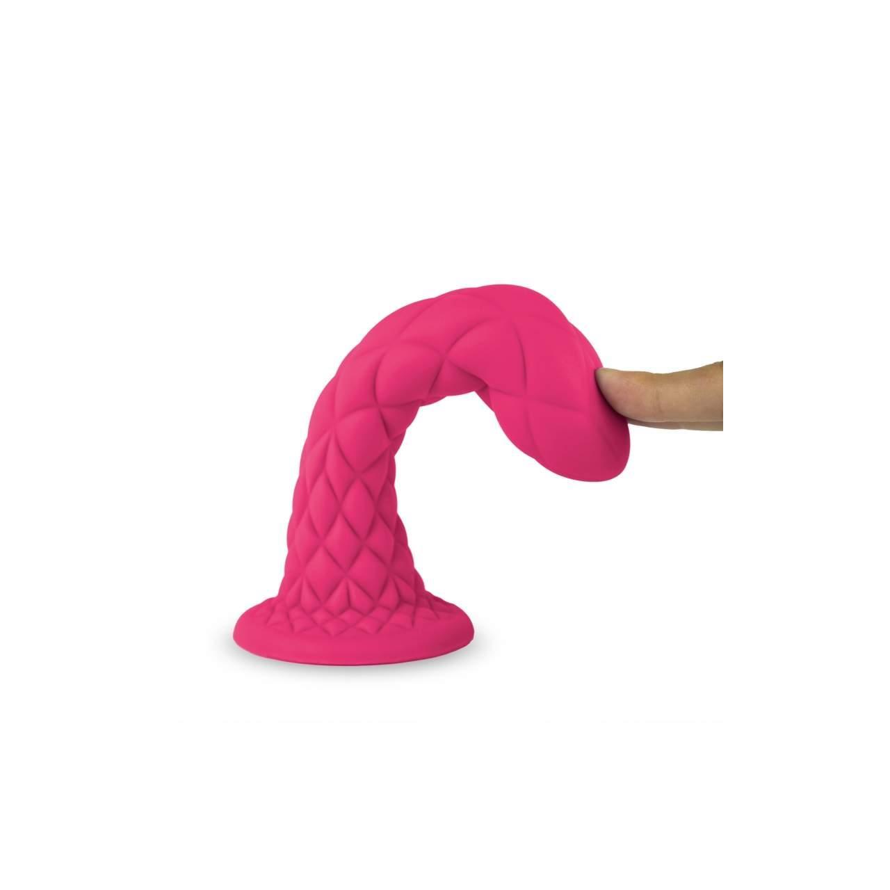 Dildo łączące fantazyjny design z termoreaktywną technologią- 18.5cm