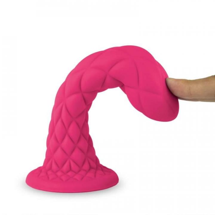 Dildo łączące fantazyjny design z termoreaktywną technologią- 18.5cm