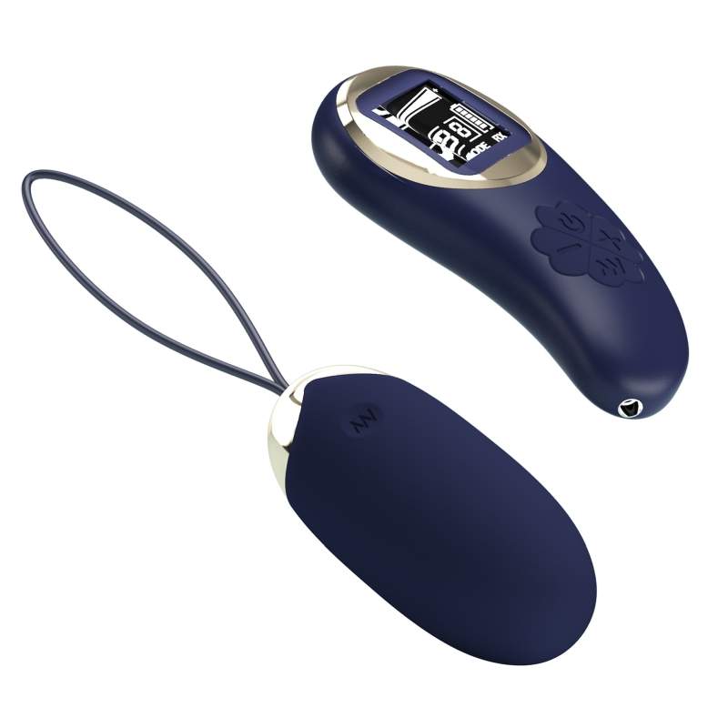 Eleganckie wibrujące jajeczko sterowane pilotem- 10 trybów wibracji