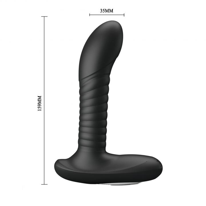 Wibrujący i Rotujący Masażer prostaty z funkcją pamięci
