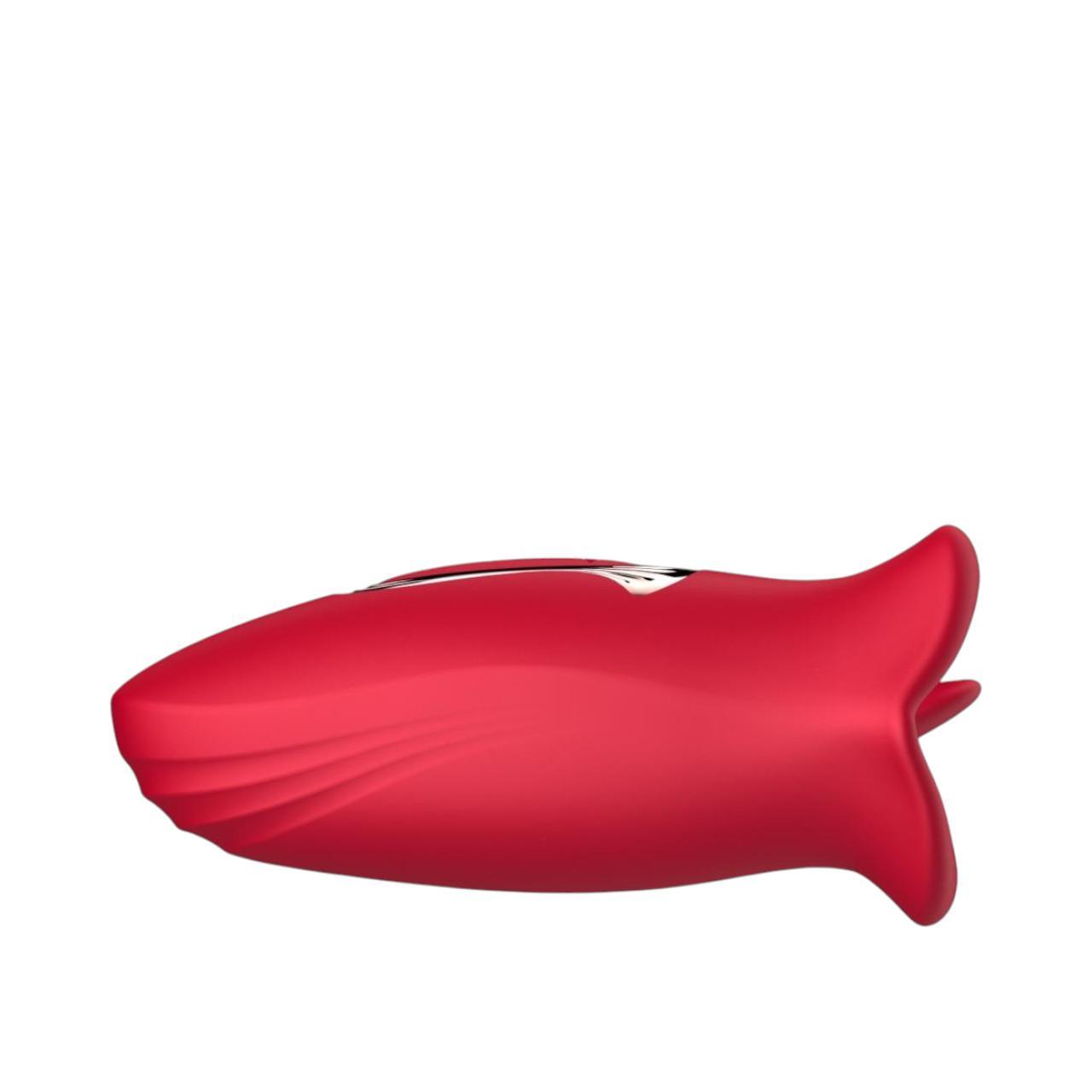 Nowoczesny masażer łechtaczki z języczkiem z funkcją gryzienia