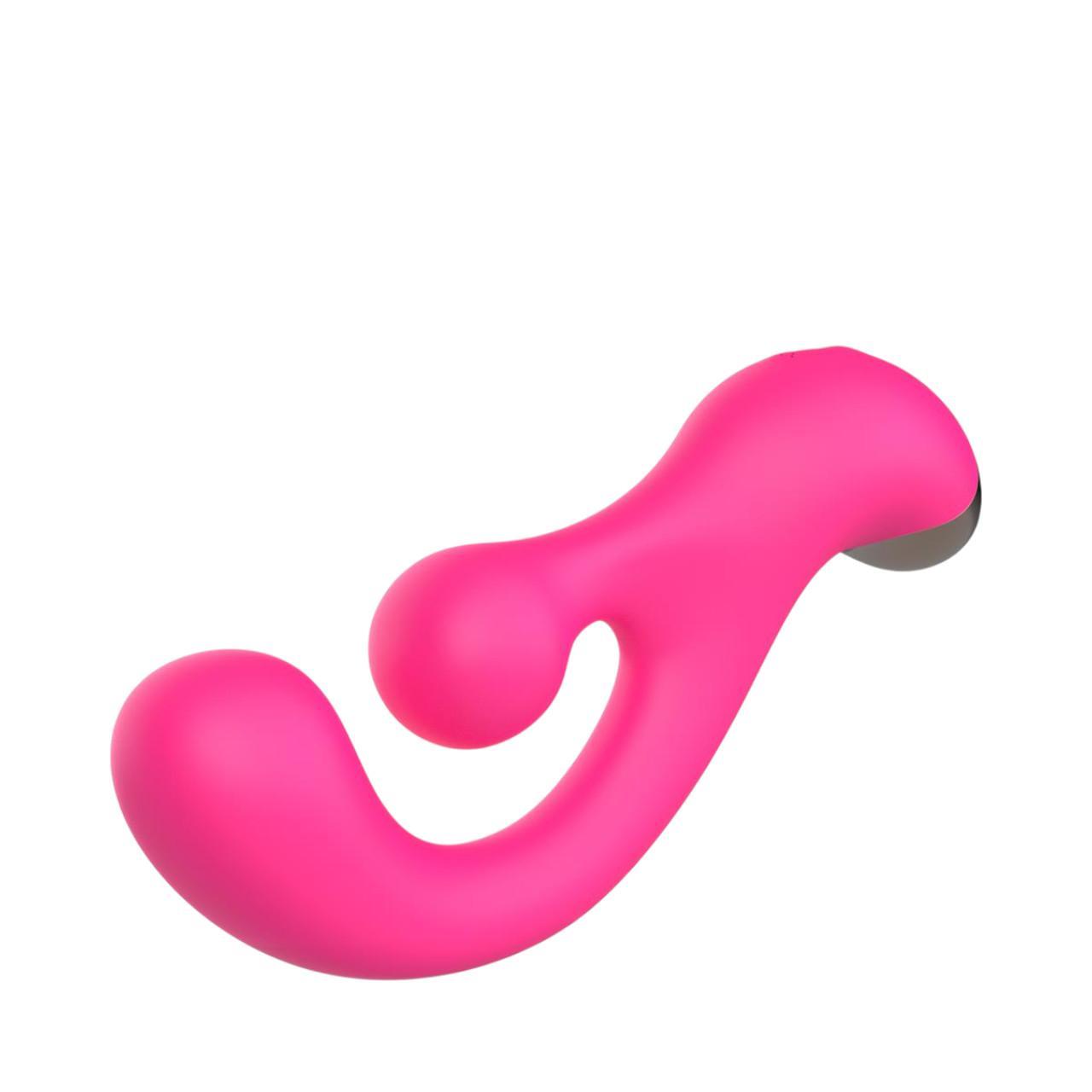 Nowoczesny wibrator do podwójnej stymulacji - 10 trybów wibracji oraz 10 poziomów obrotów