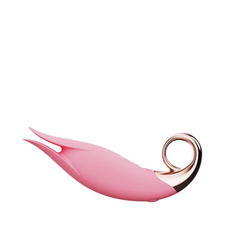 Masażer z podwójnym czubkiem do stymulacji łechtaczki