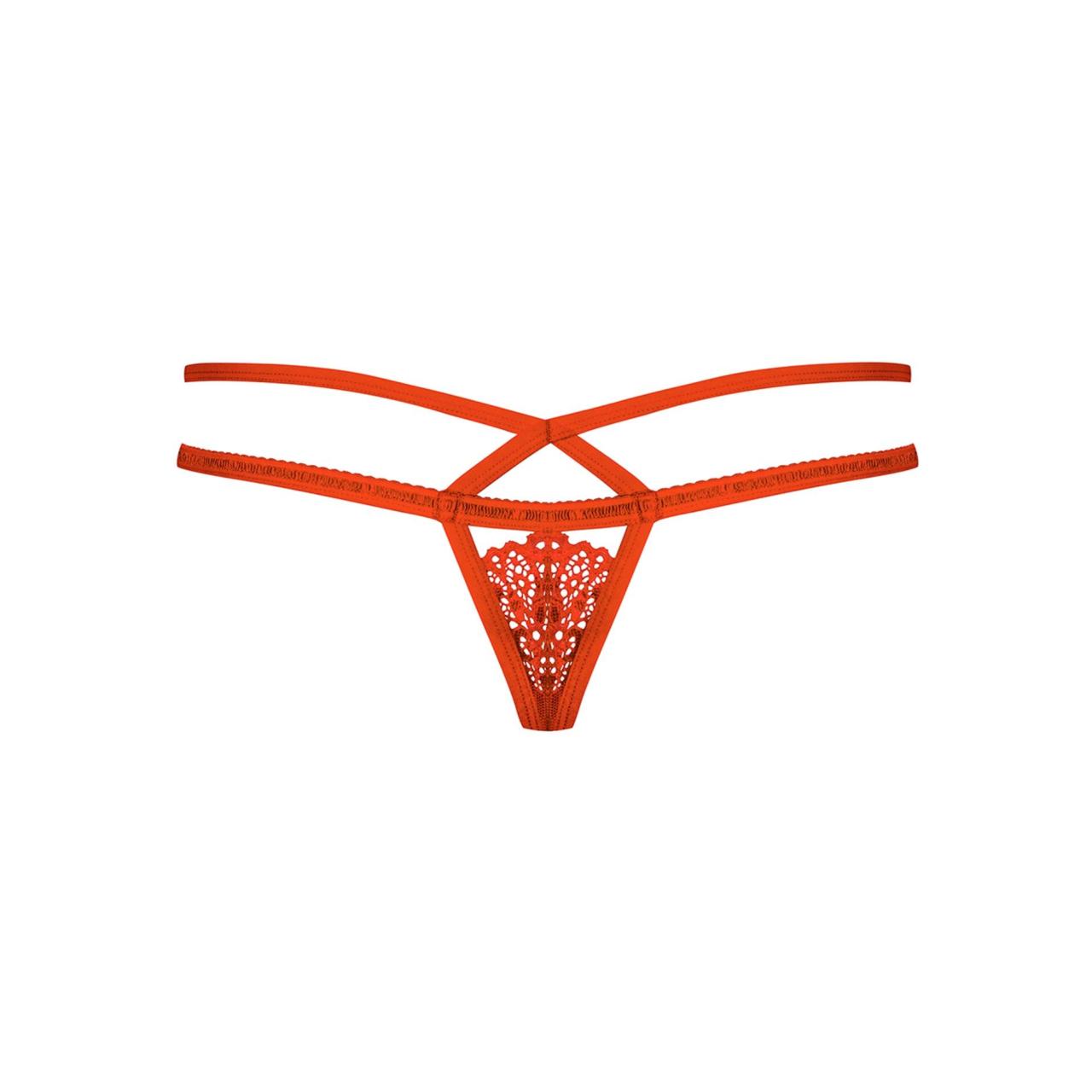 Czerwone stringi Obsessive 838-THO-3