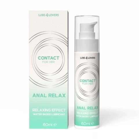 Lubrykant analny na bazie wody o działaniu chłodzącym - Anal Relax 60ml.