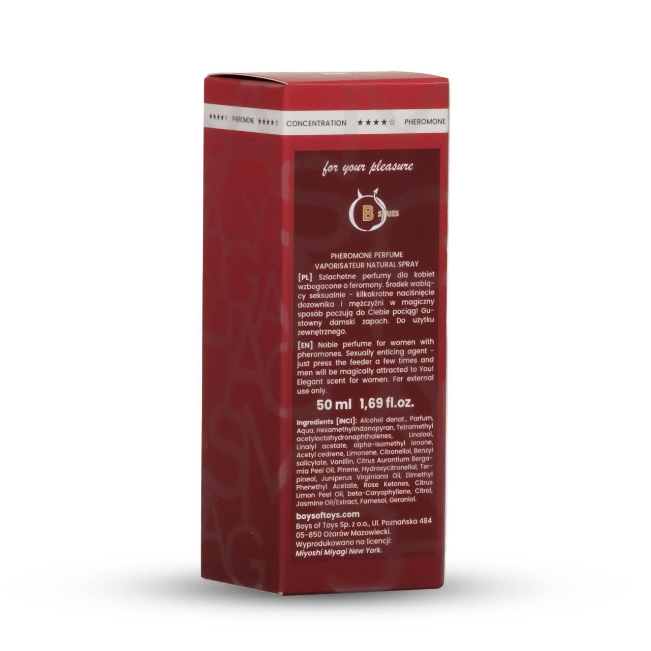 Feromony dla kobiet Miyoshi Miyagi INSTINCT- 50ml.