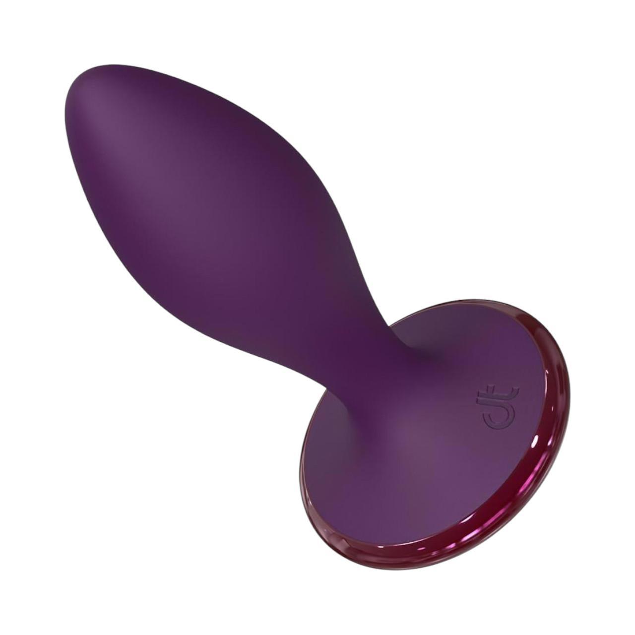 Korek analny z mocnymi wibracjami, sterowany pilotem- 12,8cm