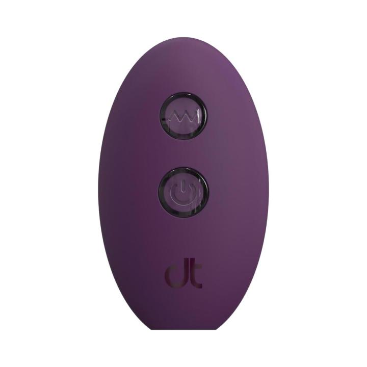 Korek analny z mocnymi wibracjami, sterowany pilotem- 12,8cm