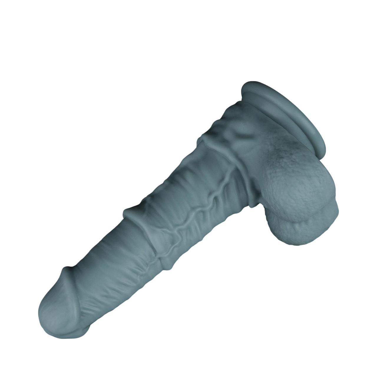 Duże realistyczne dildo z 3 trybami wibracji i ruchem posuwisto-zwrotnym - 28cm sterowany pilotem