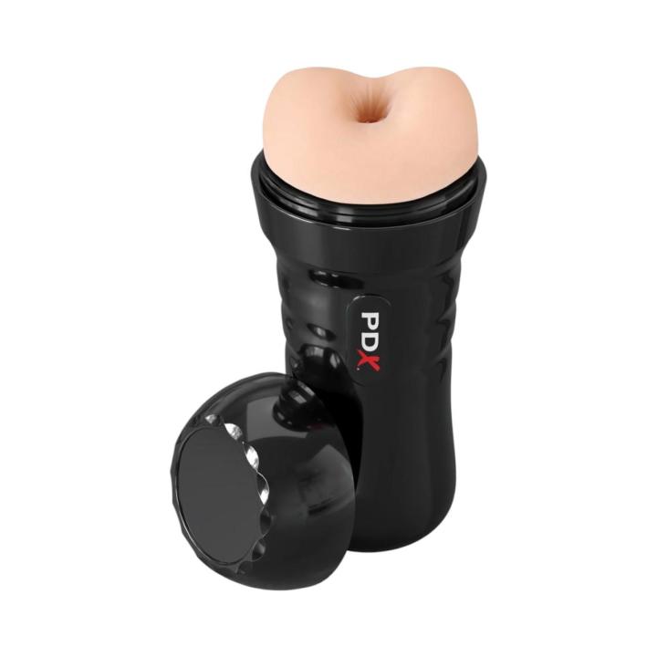 Masturbator dla mężczyzn z wbudowanym system regulacji ssania