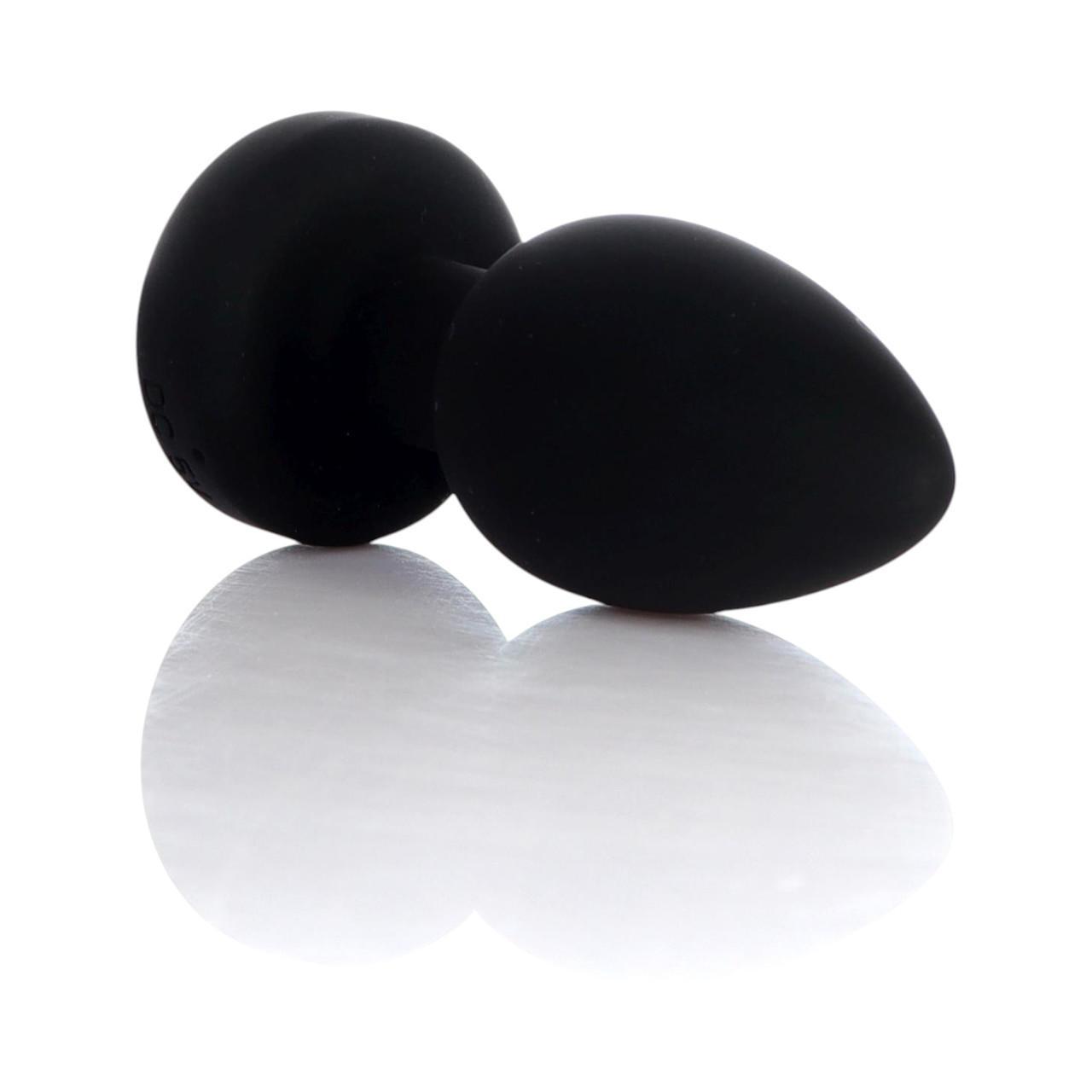 Korek analny z migającym światłem LED i zdalnym sterowaniem - 7 intensywnych trybów wibracji