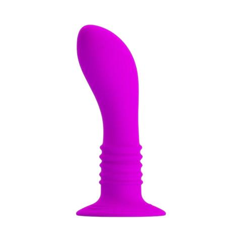 Korek analny do stymulacji puntku P (prostaty) z przyssawką- 10 trybów pracy