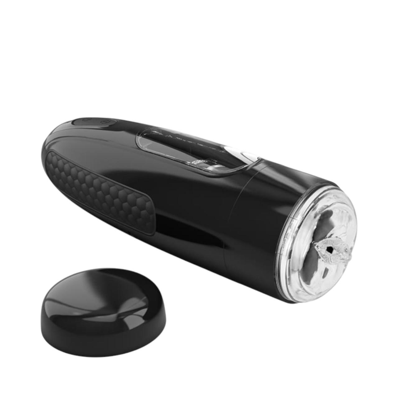 Masturbator z funkcją obracania i pchnięć - 10 Trybów, USB + Sterowanie Głosem