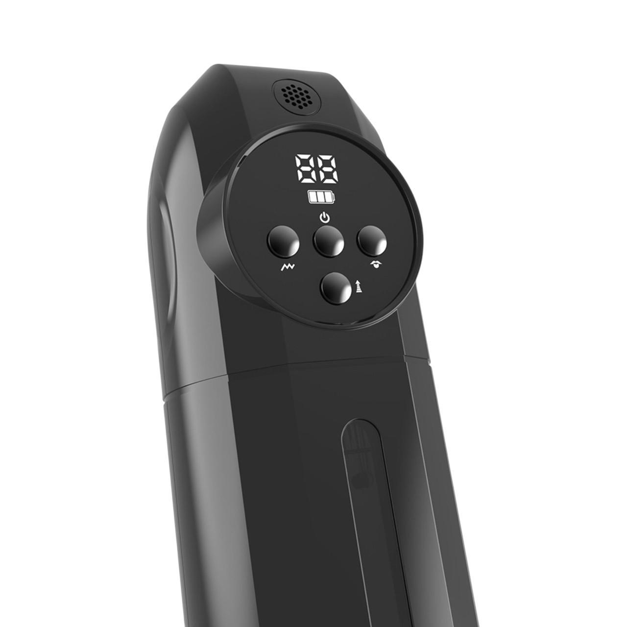 Nowoczesny masturbator klasy premium- 9 poziomów wibracji, 9 poziomów ssania