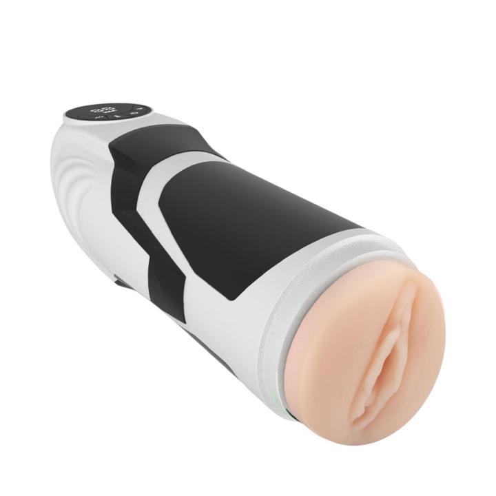 Nowoczesny masturbator klasy premium- 9 poziomów wibracji, 9 poziomów ssania