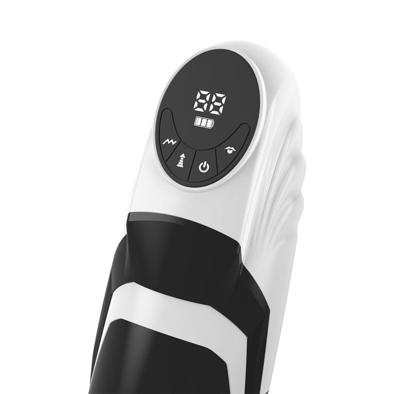 Nowoczesny masturbator klasy premium- 9 poziomów wibracji, 9 poziomów ssania