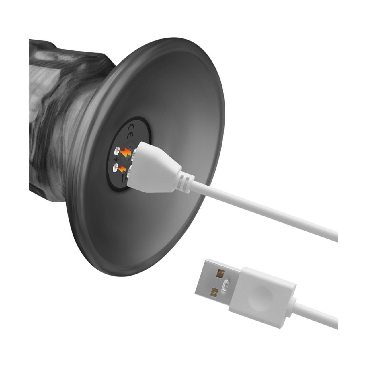 Ekstremalnie długi elastyczny wibrator - 36,8cm