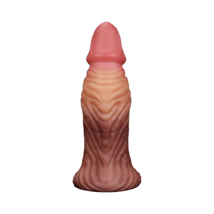 Realistyczne dildo z przyssawką idealne do puntu G- 17,8cm