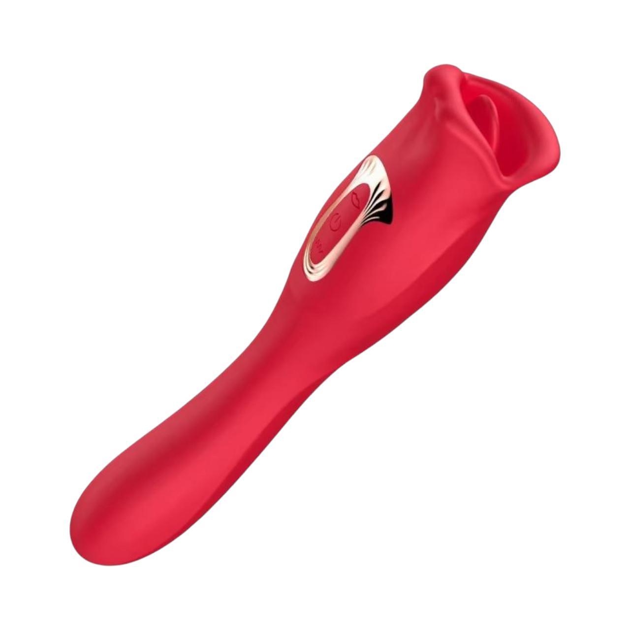 Nowoczesny masażer łechtaczki z języczkiem: 10 trybów muskania ust i 10 trybów wibracji