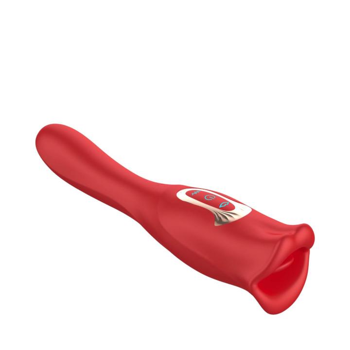 Nowoczesny masażer łechtaczki z języczkiem: 10 trybów muskania ust i 10 trybów wibracji