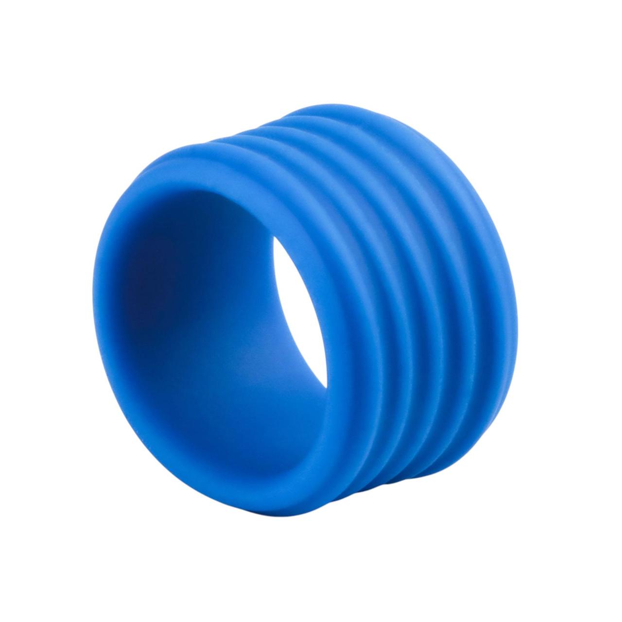 Silikonowy pierścień z mocnym uciskiem i żebrowaną strukturą