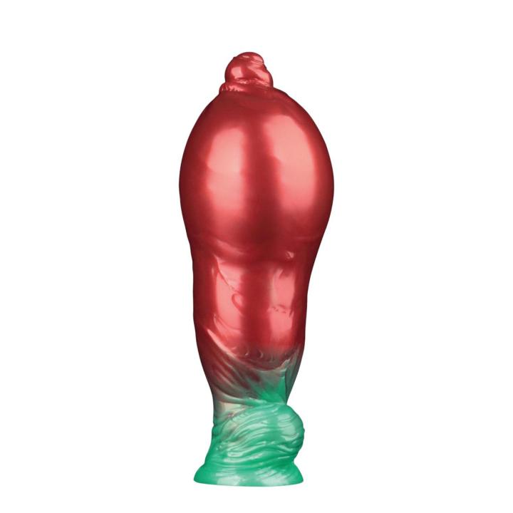 Ekskluzywne pompowane dildo z mocną przyssawką - 25,4cm