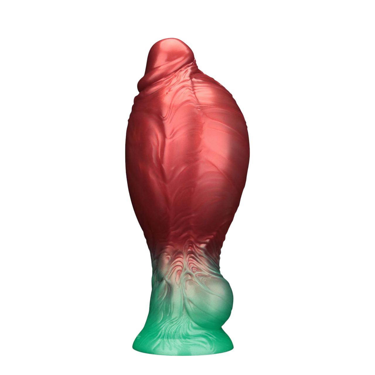 Ekskluzywne pompowane dildo z mocną przyssawką - 20,3cm