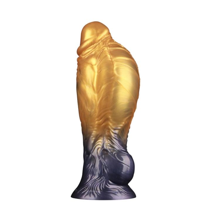 Ekskluzywne pompowane dildo z mocną przyssawką - 20,3cm