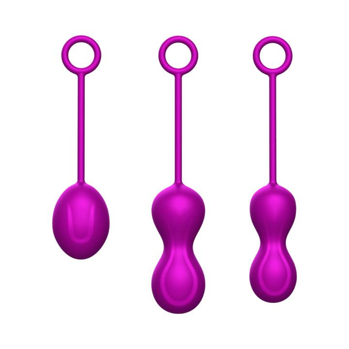 Kulki gejszy z wysokiej jakości silikonu- zestaw 3szt.