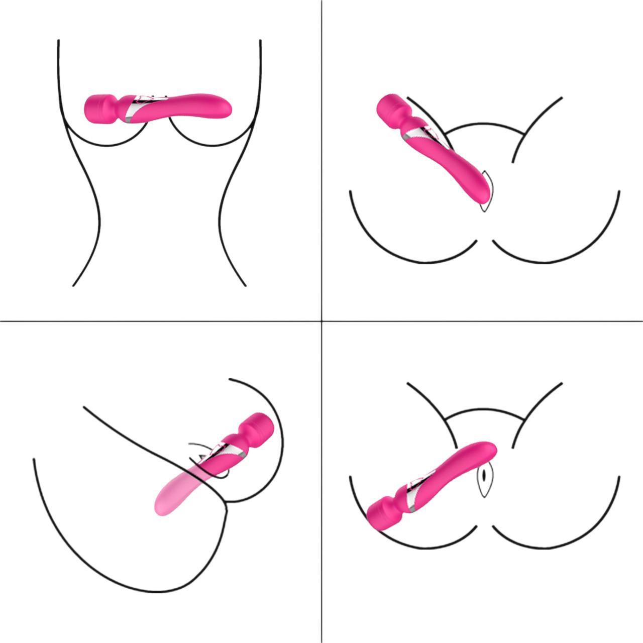 Masażer łecztaczki funkcją pulsacji – 7 trybów wibracji i 7 trybów pulsacji