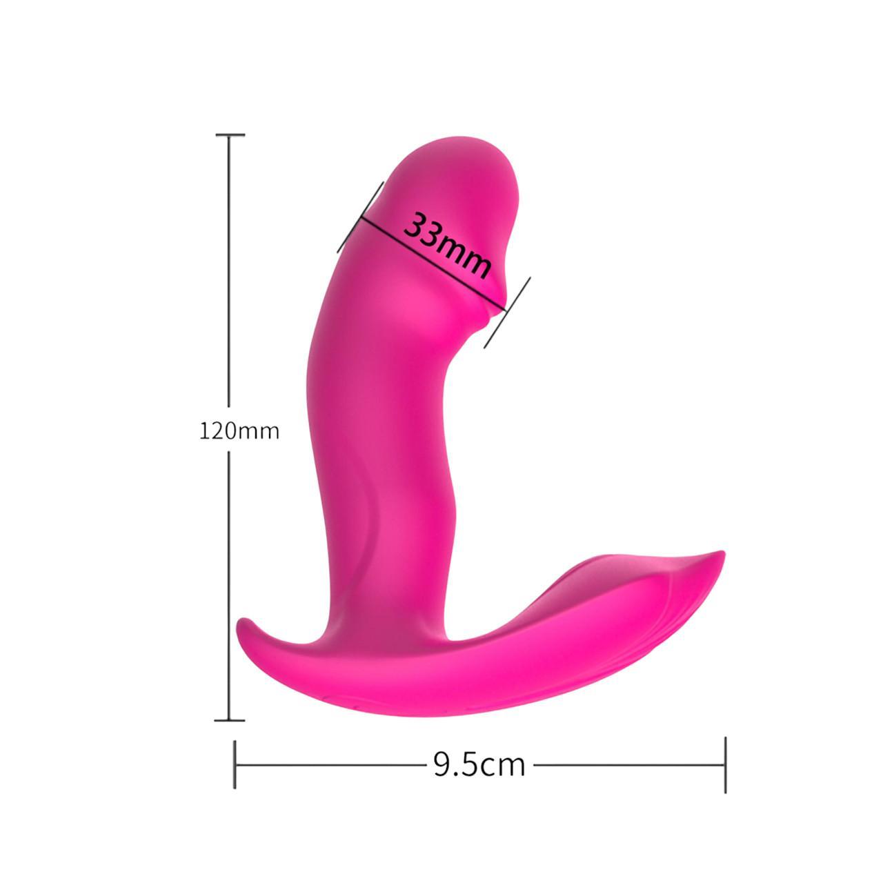 Masażer punktu G z unikalnym ruchem końcówki i funkcją podgrzewania- 10 trybami wibracji