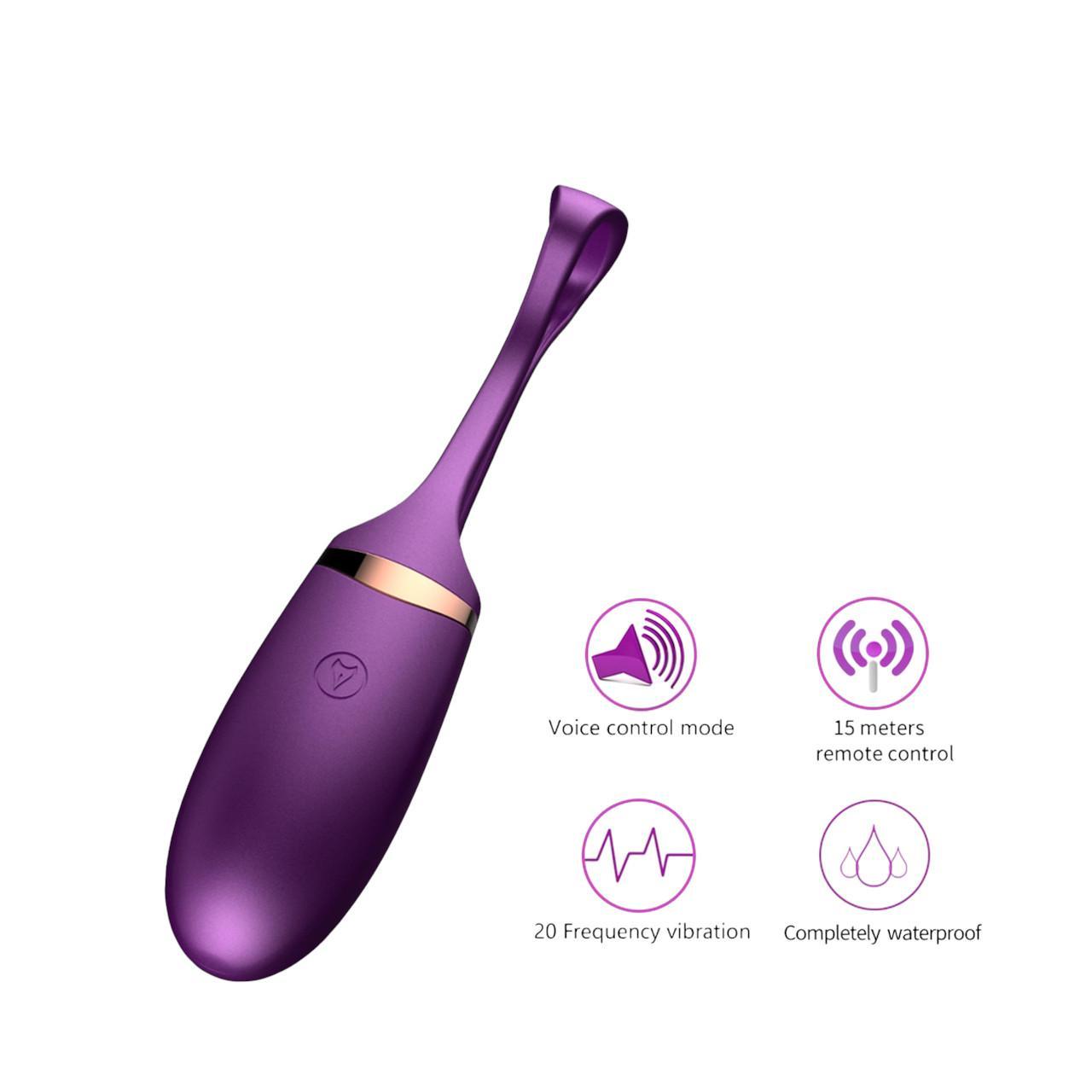 Luksusowe jajeczko wibrujace, sterowane pilotem- 10 trybów wibracji
