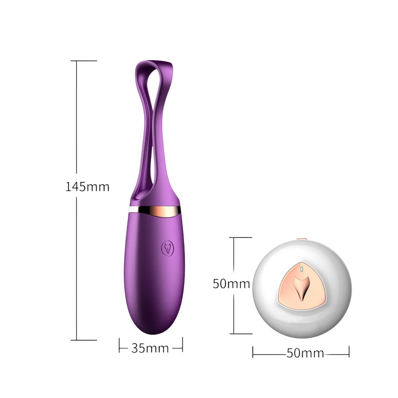 Luksusowe jajeczko wibrujace, sterowane pilotem- 10 trybów wibracji