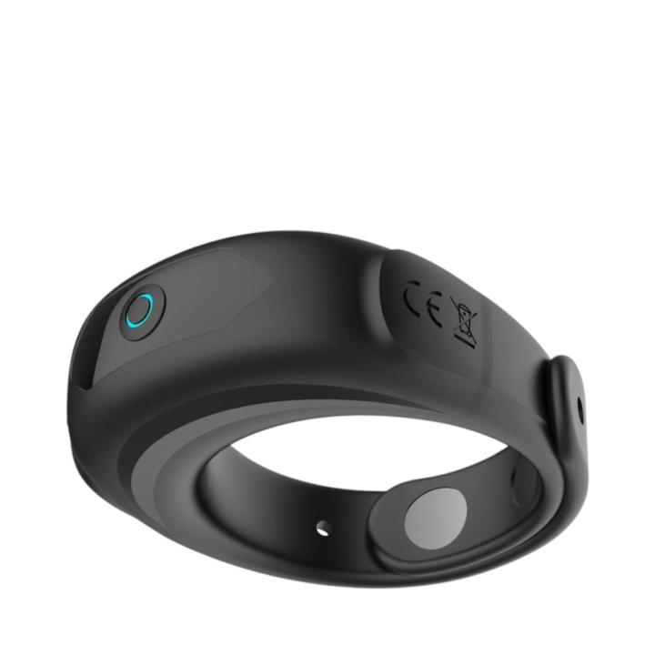 Regulowany silikonowy pierścień wibrujący- wzmacnia erekcję i potęguje orgazmy