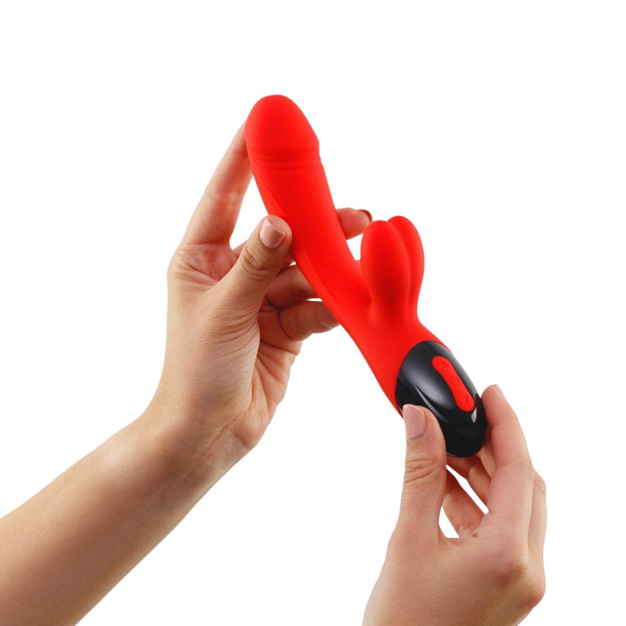 Wibrator króliczek do stymulacji łechtaczki oraz punktu G