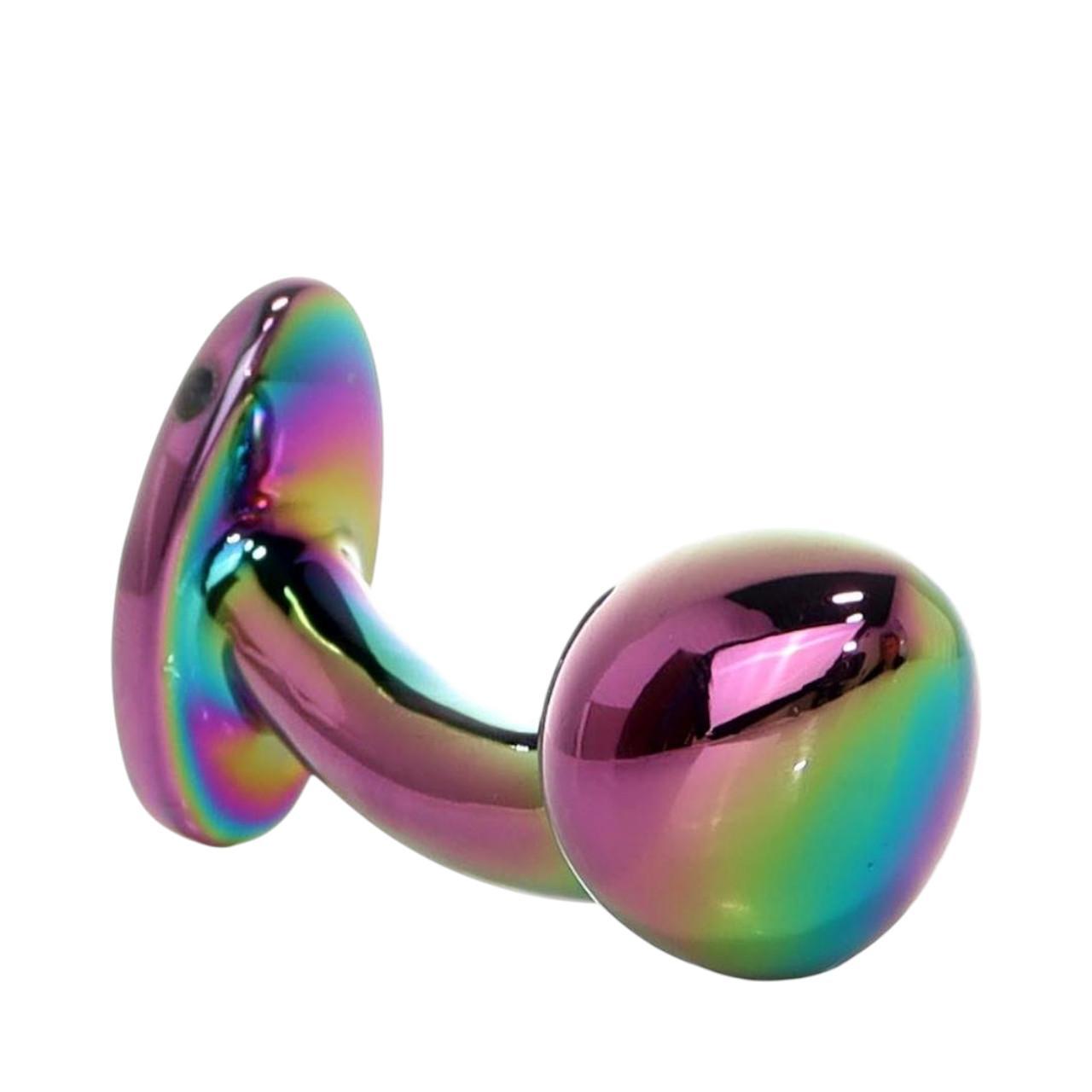 Ekskluzywny korek analny ze stali nierdzewnej S-L