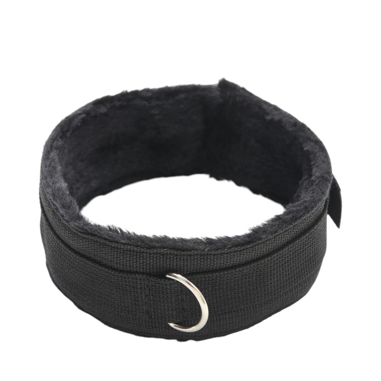 Zestaw do bondage w kolorze czarnym- 10 elementów