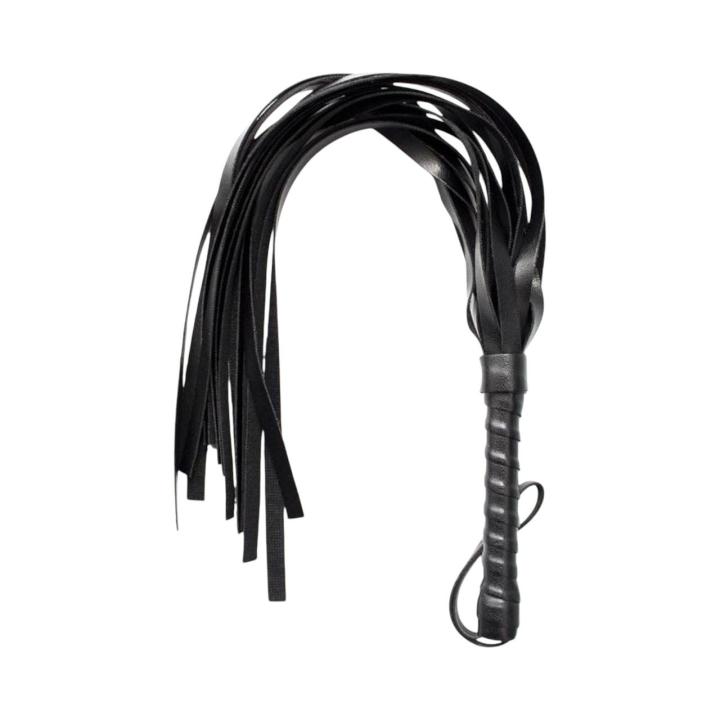 Zestaw do bondage w kolorze czarnym- 10 elementów