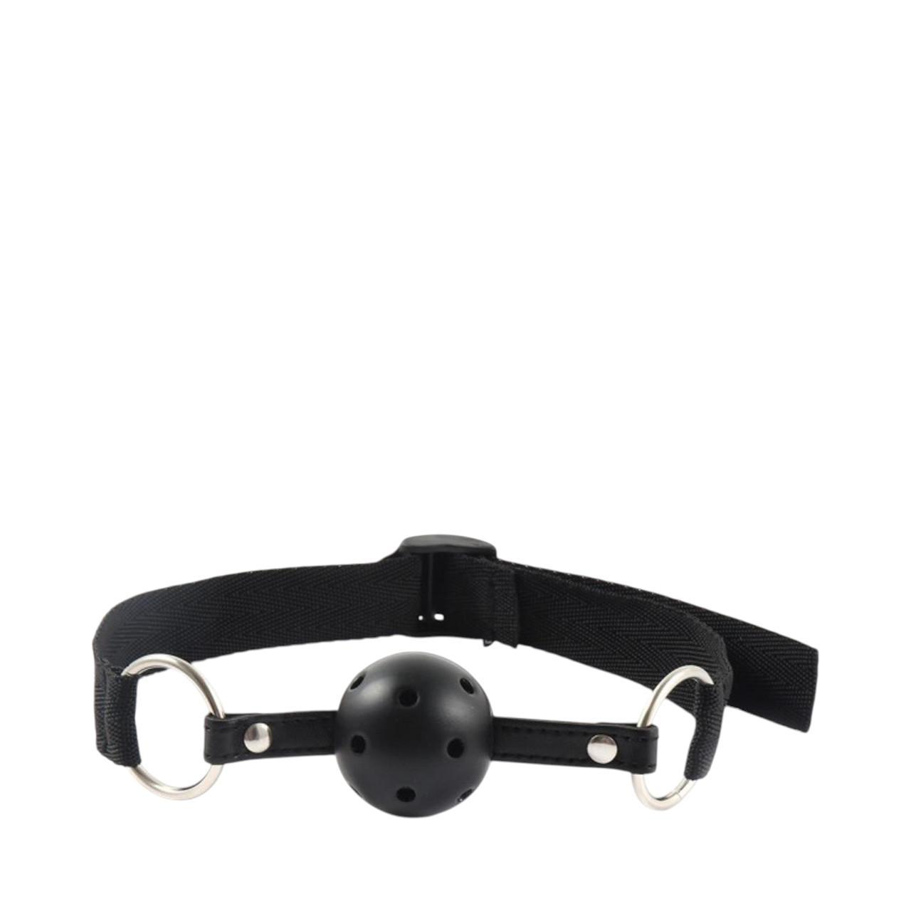 Zestaw do bondage w kolorze czarnym- 10 elementów