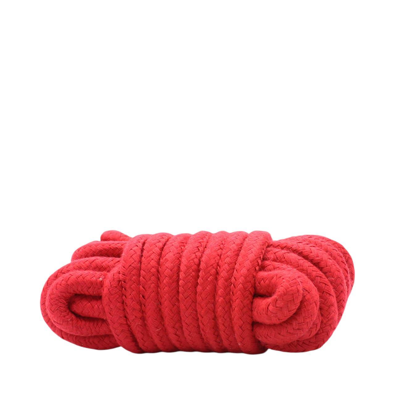 Zestaw do bondage w kolorze czerwonym- 8 elementów