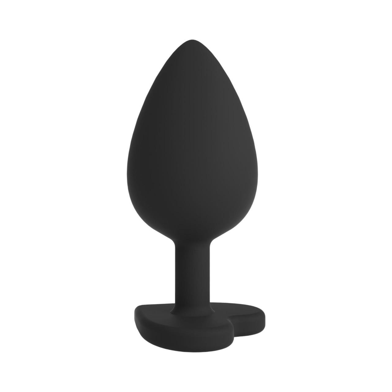 Silikonowy korek analny z wymiennymi kryształkami S-L