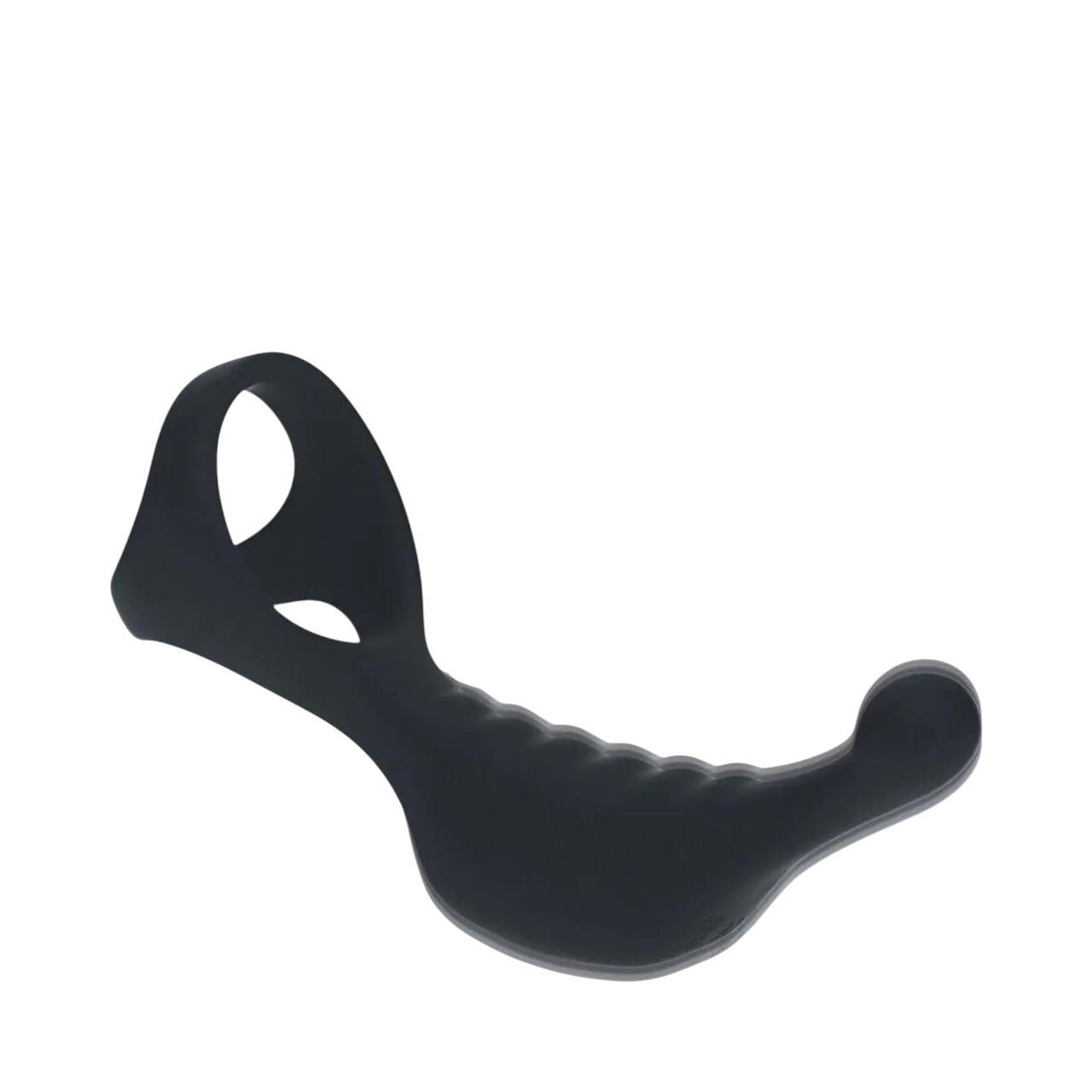 Wibrujący stymulor prostaty z pierścieniem erekcyjnym