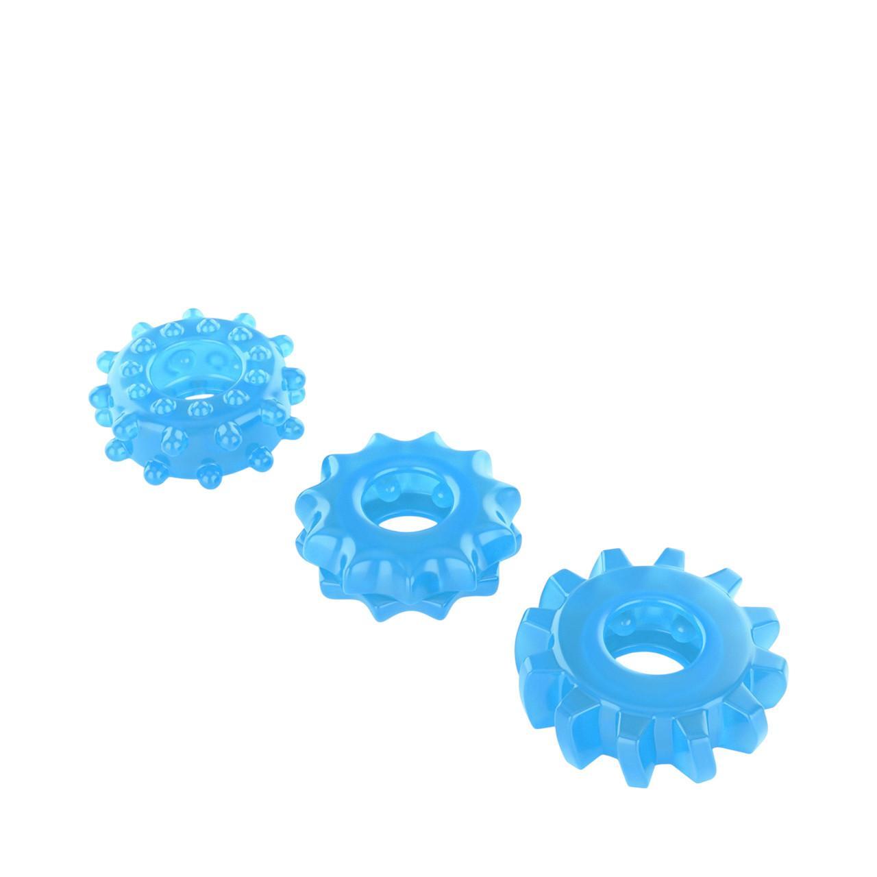 Zestaw pierścieni erekcyjnych świecących w ciemności- 3szt.