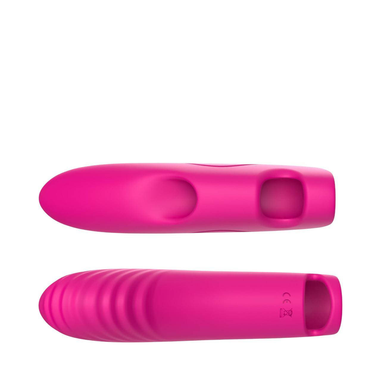 Mini wibrator na palec do stymulacji punktu G, sterowany pilotem- 9 potężnych funkcji wibracyjnych