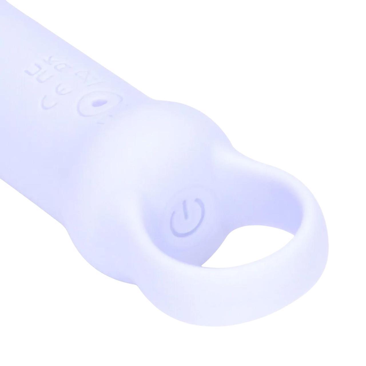 Dyskretny mini wibrator wykonany z silikonu- 10 funkcji wibracji