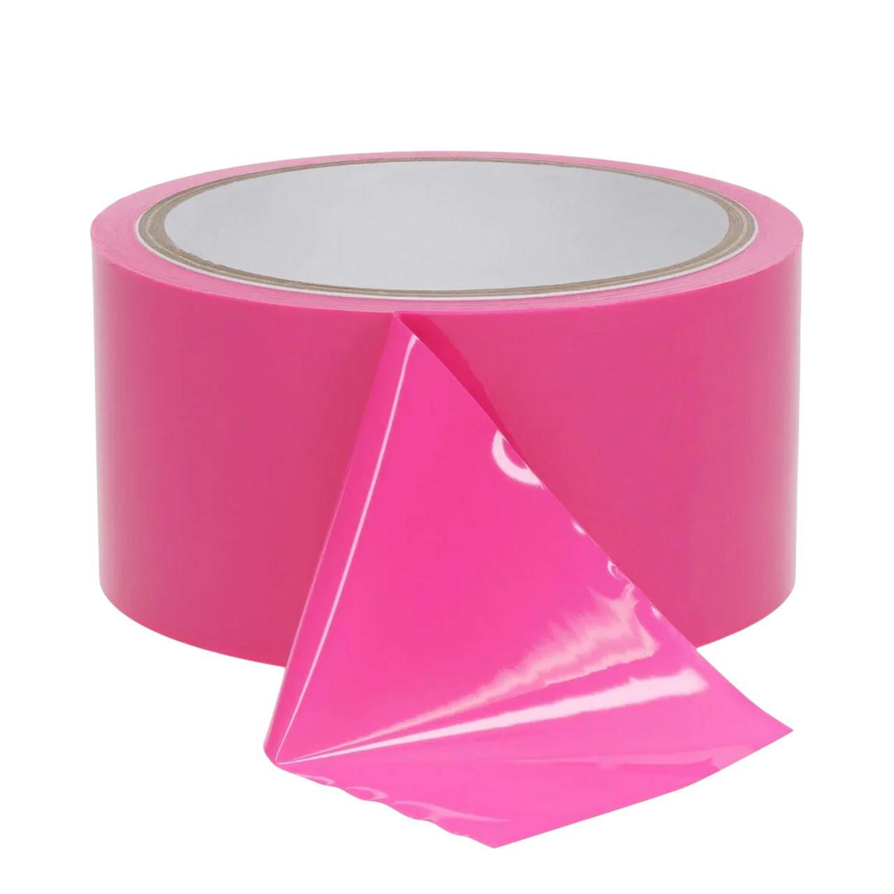 Samoprzylepna Taśma Bondage w kolorze różowym– 20 metrów