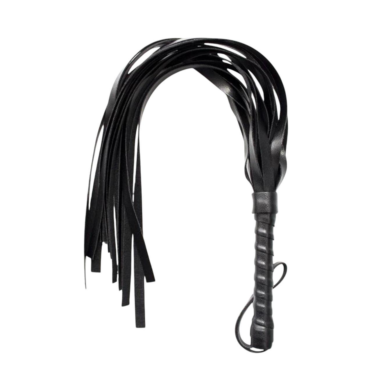 Zestaw BDSM w kolorze czarno-czerwonym - 10 elementów