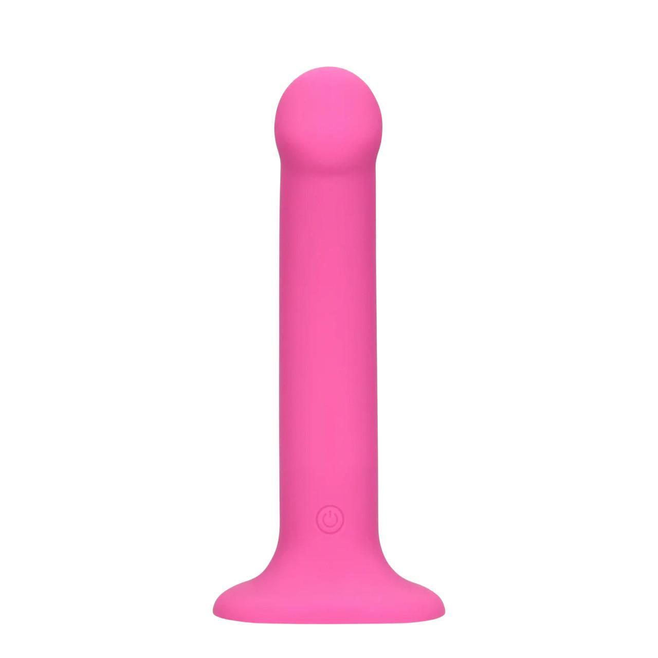 Średniej wielkości wibrujace dildo - 18,1cm